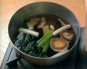 料理に岩深水